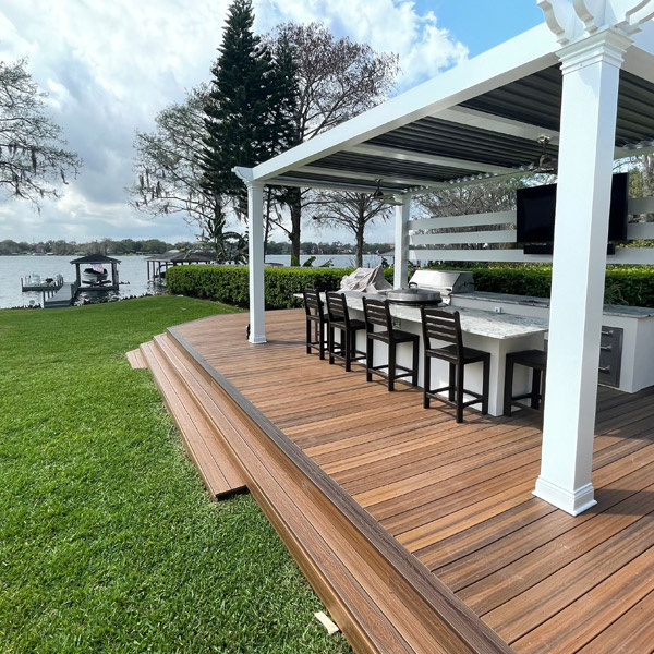 outdoor deck