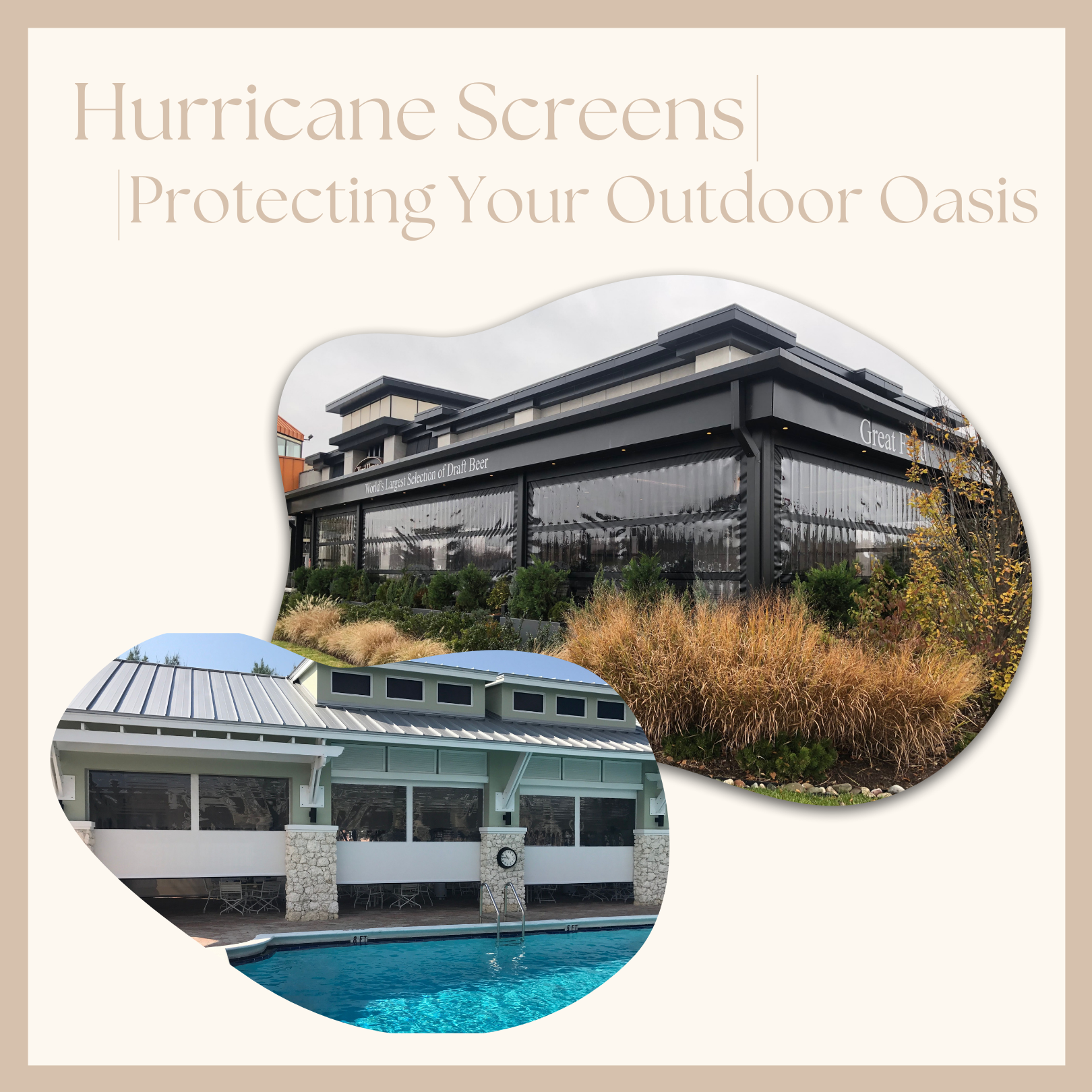 Featured image for “Protecting Your Outdoor Oasis: Hurricane Screen Info and Facts”